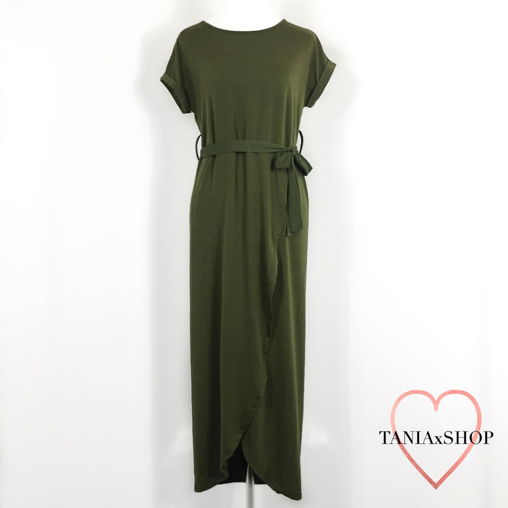 "Olive It!" Green Maxi Dress - Picture 2 of 6